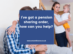 I've got a pension sharing order